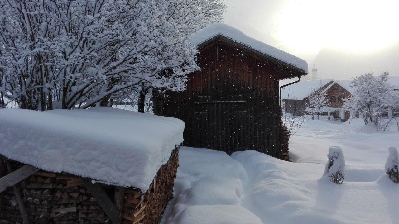 Haus Manser Schoppernau Bagian luar foto